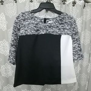 Calvin Klein color block scuba top size XL